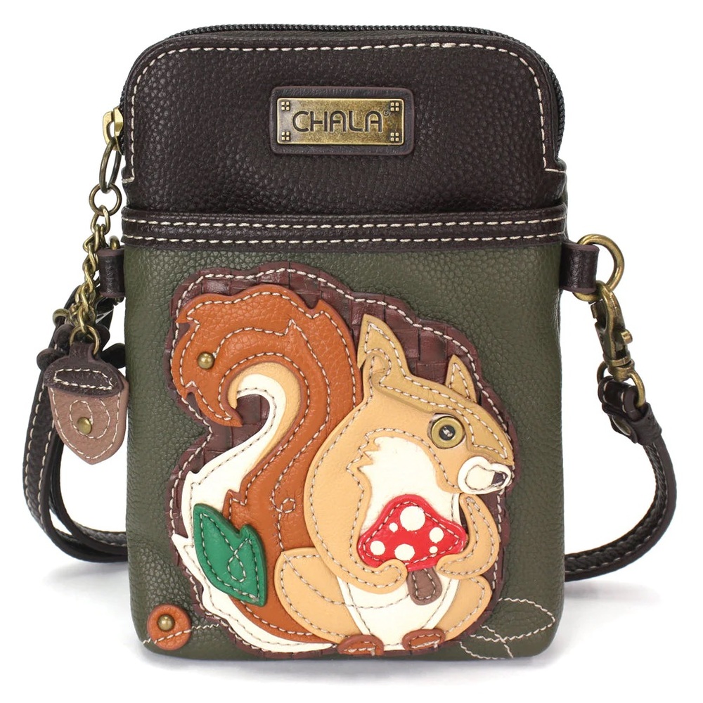 Squirrel Crossbody Purse
